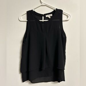 Monteau Black‎  Blouse Tank Top